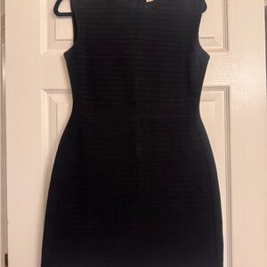 Elegant Black Sleeveless Dress